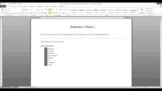 Tutoriel Word Puces et Numérotation [upl. by Wichman]