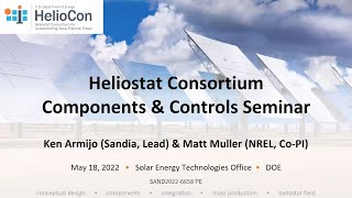 Heliostat Components and Controls [upl. by Feerahs579]