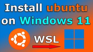 How to install Ubuntu App and WSL App in Windows 11 [upl. by Adel731]