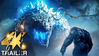 GODZILLA X KONG THE NEW EMPIRE Super Extended Trailer 4K ULTRA HD 2024 [upl. by Zoba]