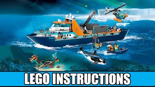 60368 LEGO Instructions  Arctic Explorer Ship  City All Books [upl. by Ahsenom844]