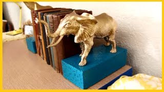 DIY How to make Book Ends Stopers Awesome Project [upl. by Nov104]