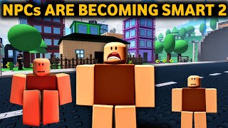 NPCs Are Becoming Smart 2 All Endings  Official NPCs Are Becoming Smart 2  How To Get [upl. by Noreik]