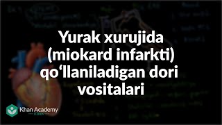 Yurak xurujida miokard infarkti qoʻllaniladigan dori vositalari  Tibbiyot [upl. by Jablon]