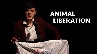 Why Its Time To Go Vegan  Animal Rights Speech 2019  Alex OConnor Tel Aviv [upl. by Ihtraa]