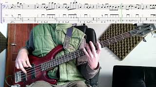 Toxic  Britney Spears Bass Cover with notation basscover britneyspears [upl. by Eignat]