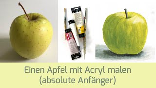 Acrylmalen für absolute Anfänger Lektion 2 [upl. by Miki957]