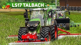 LS17 Talbach 6 Mähen Schwaden Sammeln  im VERBUND  Landwirtschafts Simulator 2017 [upl. by Cathyleen]