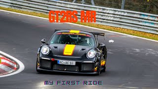 one of the first laps with my new GT2RS MR on a slippy Track with my buddy Mirko and a unknown GT3 [upl. by Ateekan614]