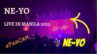 NEYO LIVE in MANILA 2023  One In A Million Fan Cam [upl. by Alikahs]