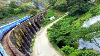 Kollam Thenmala Sengottai  Meter guage Train Trip [upl. by Urbani148]