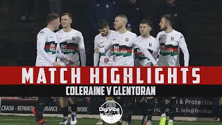 Coleraine vs Glentoran  22nd December 2021 02 [upl. by Sukramaj]