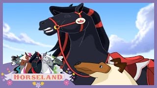 Horseland You Cant Judge A Girl By Her Limo  Season 1 Episode 1 Horse Cartoon 🐴💜 [upl. by Fredek]