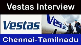 Vestas Interview  Siting Engineer  Chennai Tamilnadu  Apply now online [upl. by Shih]