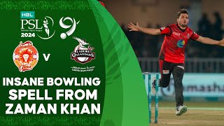 Insane Bowling Spell From Zaman Khan  Islamabad vs Lahore  Match 23  HBL PSL 9  M1Z1U [upl. by Alamac]