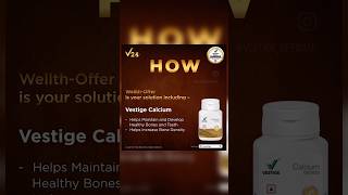 vestige calcium glucosamine jointpain bone ytshorts youtubeshorts trending shortsfeed yt [upl. by Airrehs16]