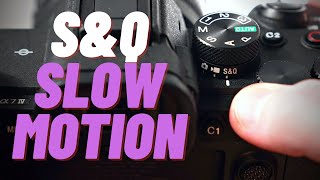 How to Shoot Slow Motion in SampQ Mode  Sony a7 IV a7S III [upl. by Ayo]