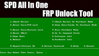 Spreadtrum SPD All In One FRP Unlock Tool  All SPD Android FRP Unlock Tool [upl. by Canty559]