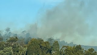 Bush fire controlled by Helicopters [upl. by Stutzman453]