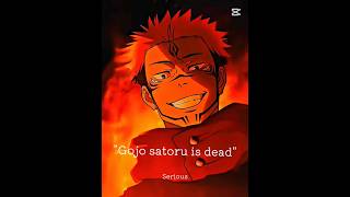 Is Gojo really dead💀 anime jujutsukaisen jjk animeedit manga gojodeath [upl. by Yseult284]