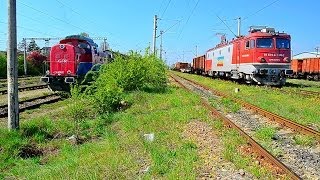 TrenuriTrains in Cluj Napoca Vol3 08 04 2014 [upl. by Alesiram694]