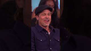 Brad Pitt Distracts Ellen While Sitting in the Audience [upl. by Divadleahcim]