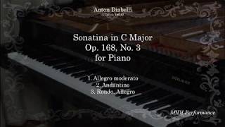 A Diabelli Sonatina Op 168 No 3 in C major for Piano Complete [upl. by Lewse]