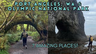 7 AMAZING places to visit near Port Angeles WA amp Olympic National Park [upl. by Madden]