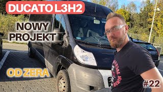 Ducato L3H2 nowy projekt Kampervan odc1 [upl. by Yhtorod139]