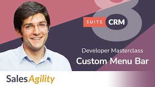 How to Customize the Menu Bar in SuiteCRM 8 [upl. by Anhcar]