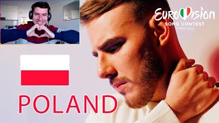 REACTION to POLAND 🇵🇱 River  Ochman  EUROVISION 2022 [upl. by Charissa]