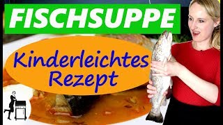 Fischsuppe Rezept  einfach amp lecker  Dutch Oven  Die Frau am Grill [upl. by Prendergast]