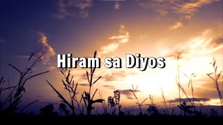 Hiram Sa Diyos SINO AKO  Karaoke Version [upl. by Yelekalb297]