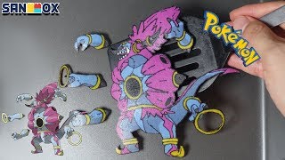 포켓몬스터 xy 극장판 광륜의 초마신 후파 팬케이크 만들기 pokemon xy hoopa and the clash of ages Pancake art [upl. by Lienaj456]