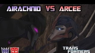 Transformers Prime The Game Episode 5 Arcee VS Airachnid [upl. by Puett]