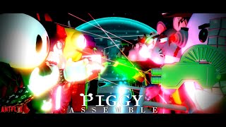 Antflix Piggy Series 12  ASSEMBLE Roblox Animation Part 1 [upl. by Delfine288]