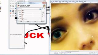 gimp photo retouching [upl. by Anuahsar673]