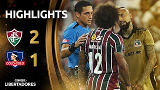 FLUMINENSE X COLOCOLO  MELHORES MOMENTOS  CONMEBOL LIBERTADORES 2024 [upl. by Assilaj]