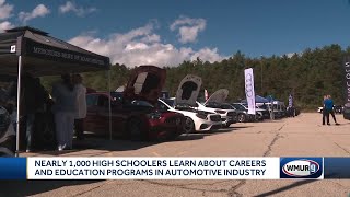 Nearly 1000 high schoolers learn about careers and education programs in automotive industry [upl. by Afton230]