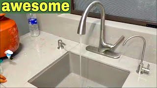 Kohler 2 in one kitchen sink mixer with hand wash [upl. by Rahs]