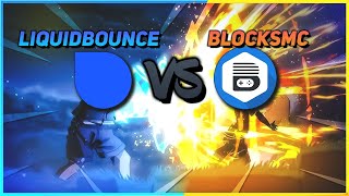 LiquidBounce vs BlocksMC [upl. by Gusti]