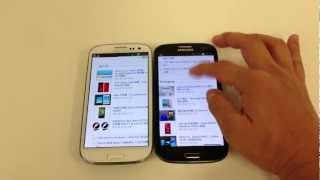 Galaxy S3 LTE VS Galaxy S3 Wifi 上網速度測試 [upl. by Aelyak]