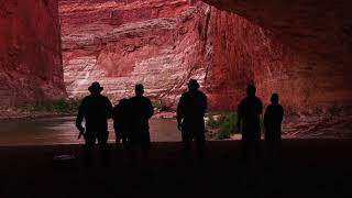 Hualapai Bird Singers at Redwall Cavern in the Grand Canyon [upl. by Chura]