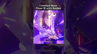 I COOKED ABYSS FLOOR 12 WITH RAIDEN [upl. by Pendleton]