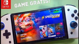 Sikat lah mumpung gratis💥 Disney Speedstorm Nintendo Switch Oled Gameplay [upl. by Enelyahs]