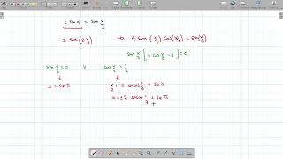 Equazioni goniometriche risolte  riconducibili a elementari tramite formule  07 [upl. by Otrebmuh]