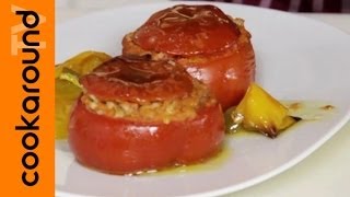 Pomodori ripieni di riso gratinati al forno [upl. by Imotih]