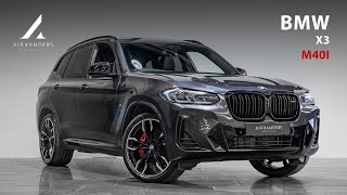 BMW X3 M40i  Walkaround [upl. by Lyrahs]