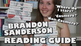 Brandon Sanderson  Reading Guide spoiler free [upl. by Coucher]