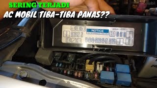 Tutorial pencarian kelistrikan Ac mobil Avanzaposisi sikring Relay [upl. by Vaclava]